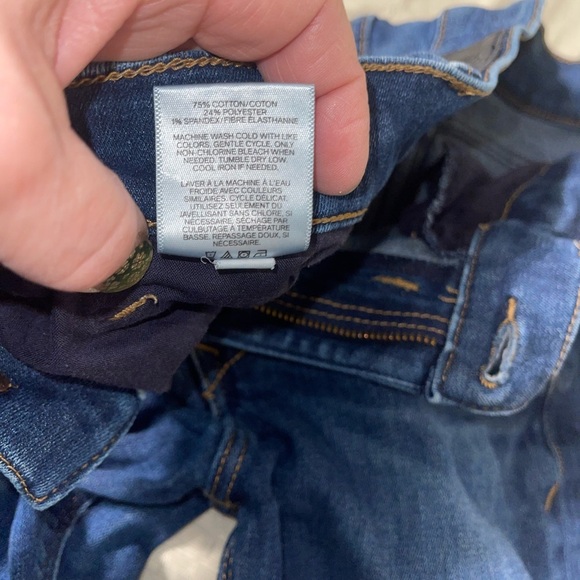 EUC Express Women’s Mid-Rise Blue Denim Jeggings - Picture 11 of 12